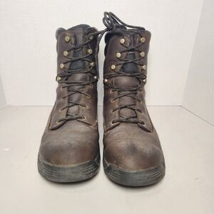 Danner Caliper 8" Brown Leather‎ Waterproof Work Boots Men's 10.5D EH SR 19457